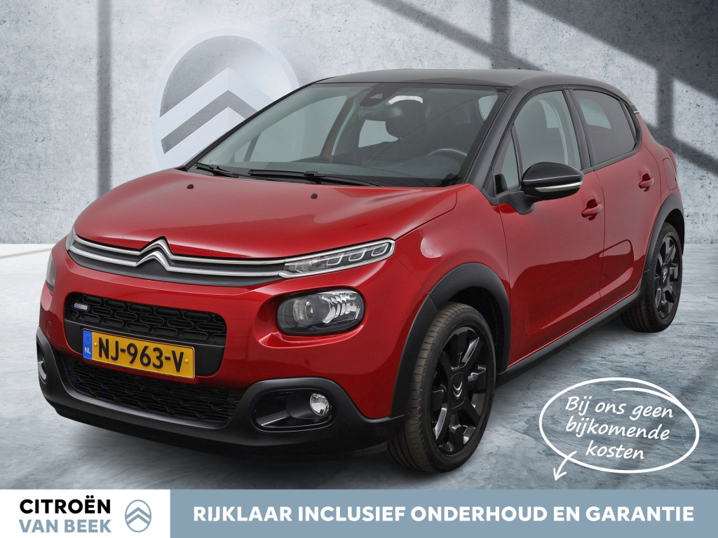 Citroen C3 puretech 110pk shine | rijklaar | trekhaak | apple carplay | 17" lichtmetaal |