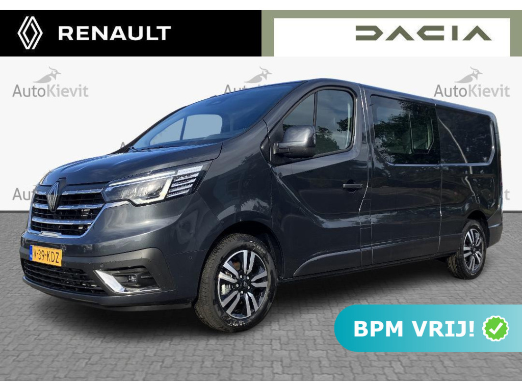 Renault Trafic 2.0 blue dc1 150 t29 l2h1 extra dc - dubbel cabine / passagiersstoel