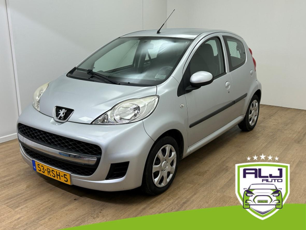 Peugeot 107 occasion 1.0-12v xs | grijs | tweedehands peugeot 107 | airco | aux audio