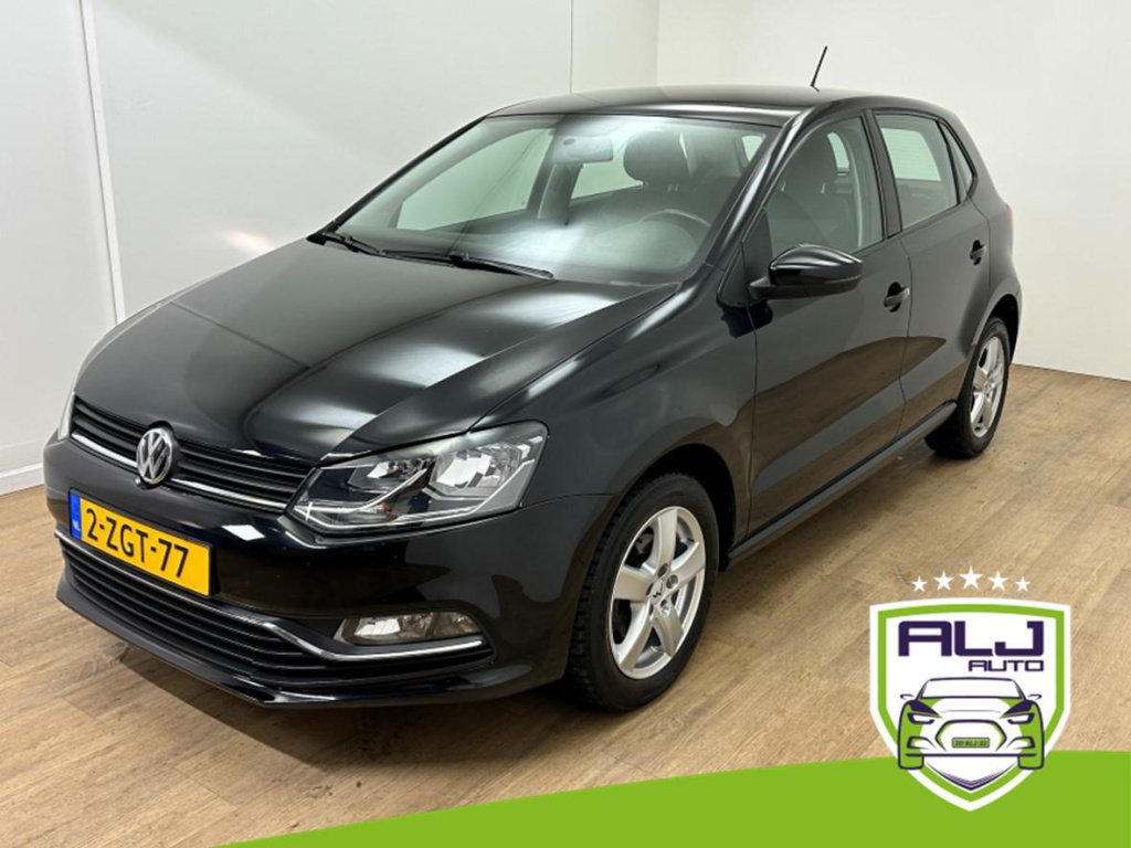 Volkswagen Polo occasion 1.2 tsi | zwart | tweedehands volkswagen polo | airco | cruisecontrol | carplay