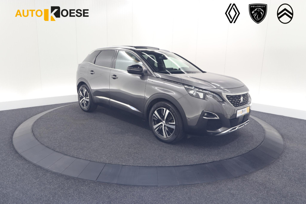 Peugeot 3008 1.6 e-thp gt line | rijk aan opties | trekhaak | panoramadak | adaptieve cruise control | elektronische kofferklep