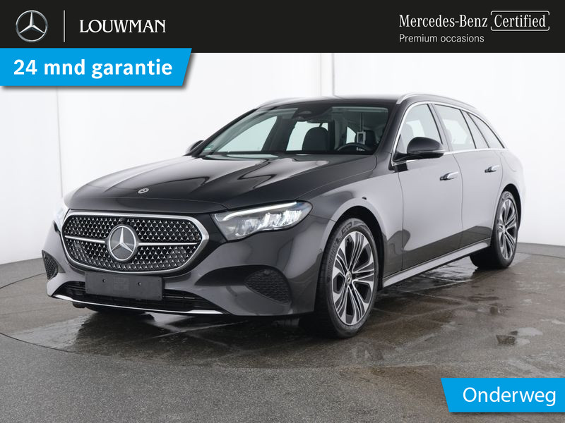 Mercedes-Benz E-Klasse estate 300 e plug-in hybride trekhaak | luchtvering/airmatic | mbux superscreen | distronic | ledkoplampen | keyless-go. inclusief 24 maanden mb certified garantie voor europa.