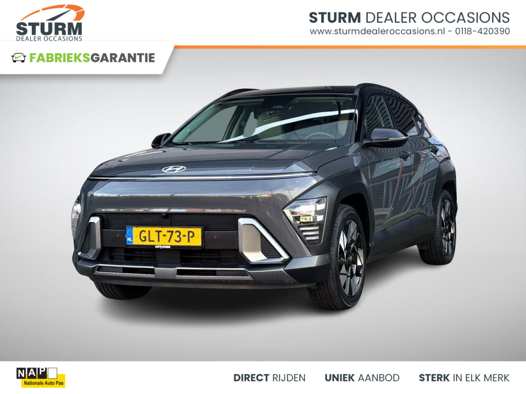 Hyundai Kona 1.6 gdi hev premium nl-auto, meest luxe uitvoering!