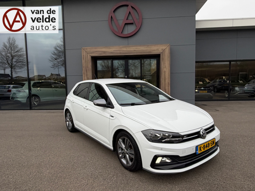 Volkswagen Polo 1.0 tsi 2x r-line | camera | cruise | carplay | climate | rijklaar incl. 1 jaar bovag garantie