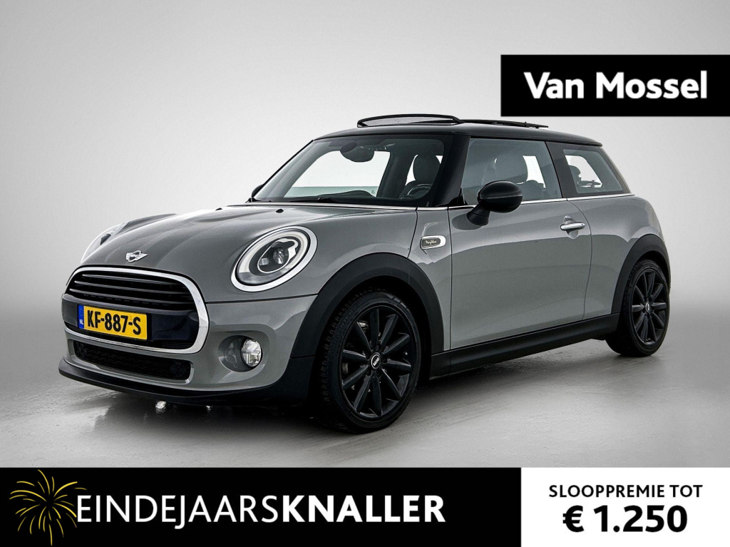 Mini Cooper mini 1.5 marylebone | panorama dak | climate control | bluetooth | leder | parkeer sensoren | 2-tone | lmv | harman kardon | keyless entry