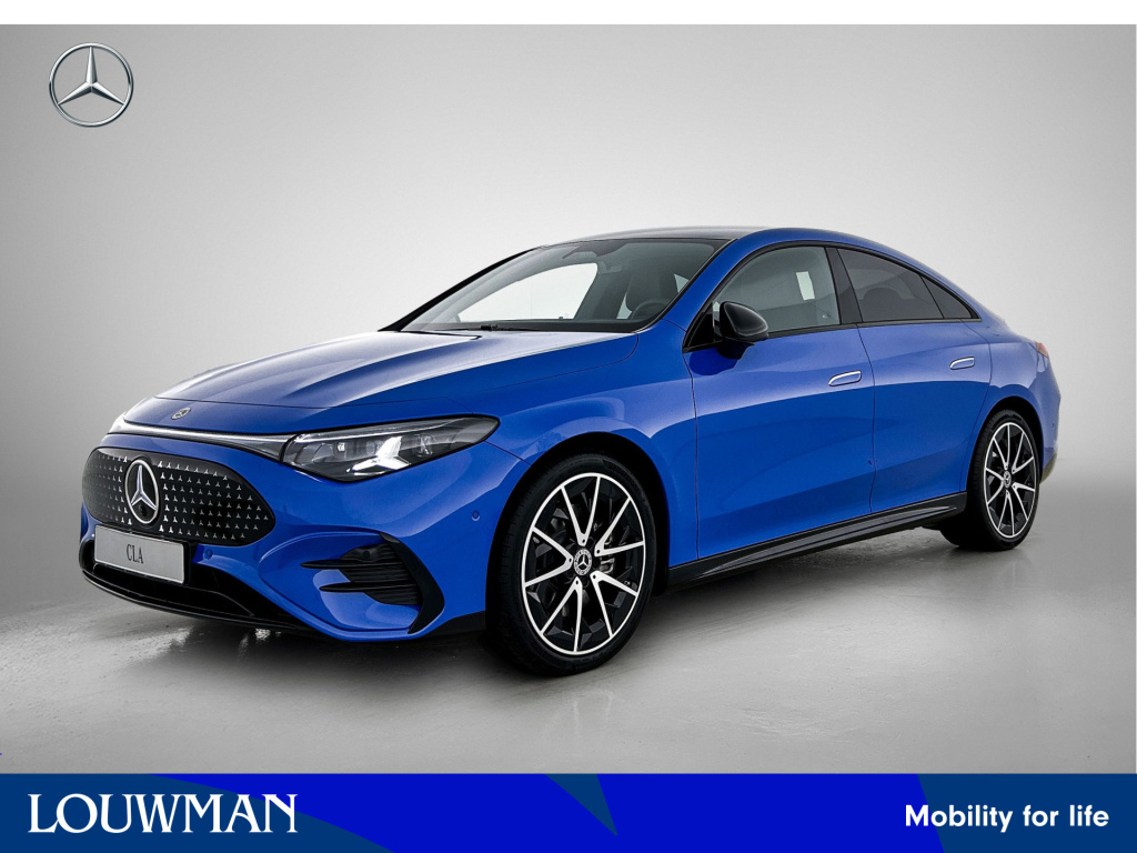 Mercedes-Benz Cla 250+ launch edition 85 kwh | multibeam led | panoramadak | warmtepomp | memorypakket voorstoelen | adaptieve cruisecontrol | nightpakket | 19 inch amg velgen | antidiefstal pakket urban guard |