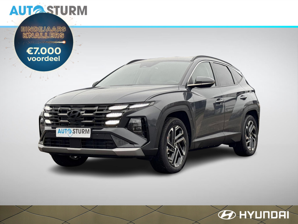 Hyundai Tucson 1.6 t-gdi phev premium light grey interieur