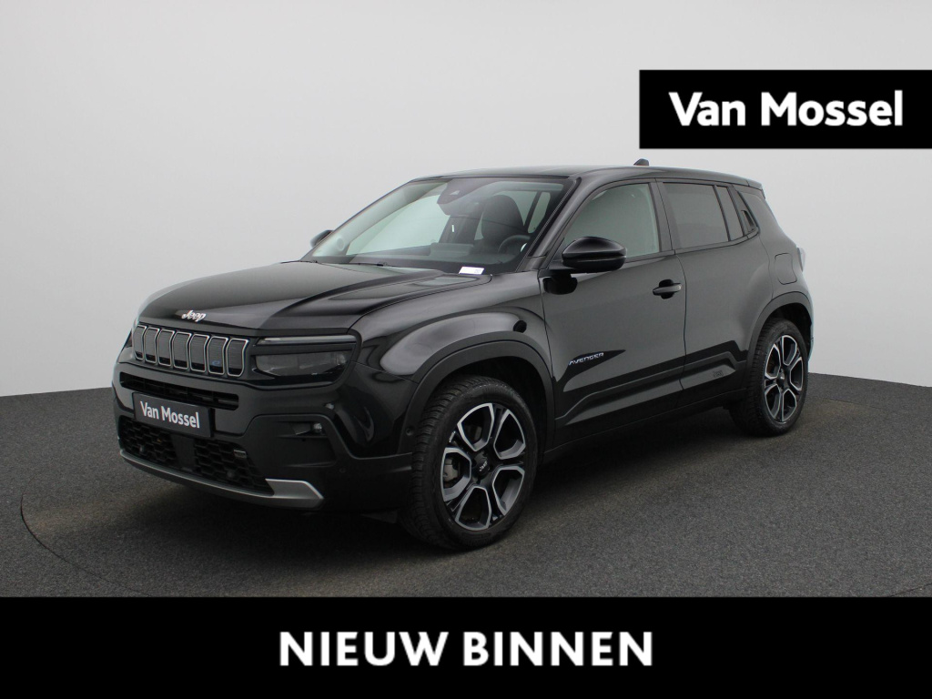 Jeep Avenger 54kwh 1st edition | automaat | lmv | navigatie | climate control | camera | adaptive cruise control | elektrische achterklep | stoel verwarming  | apple carplay