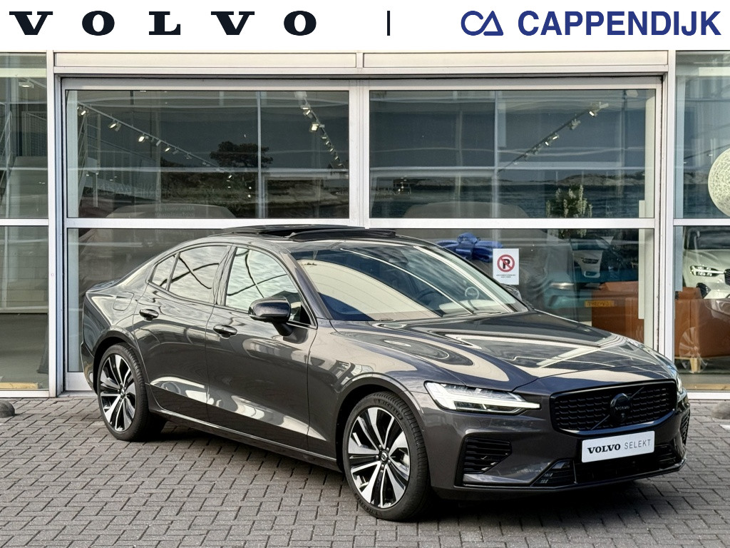 Volvo S60 455pk recharge ultimate dark| panodak| 360camera| adap.cruise| a