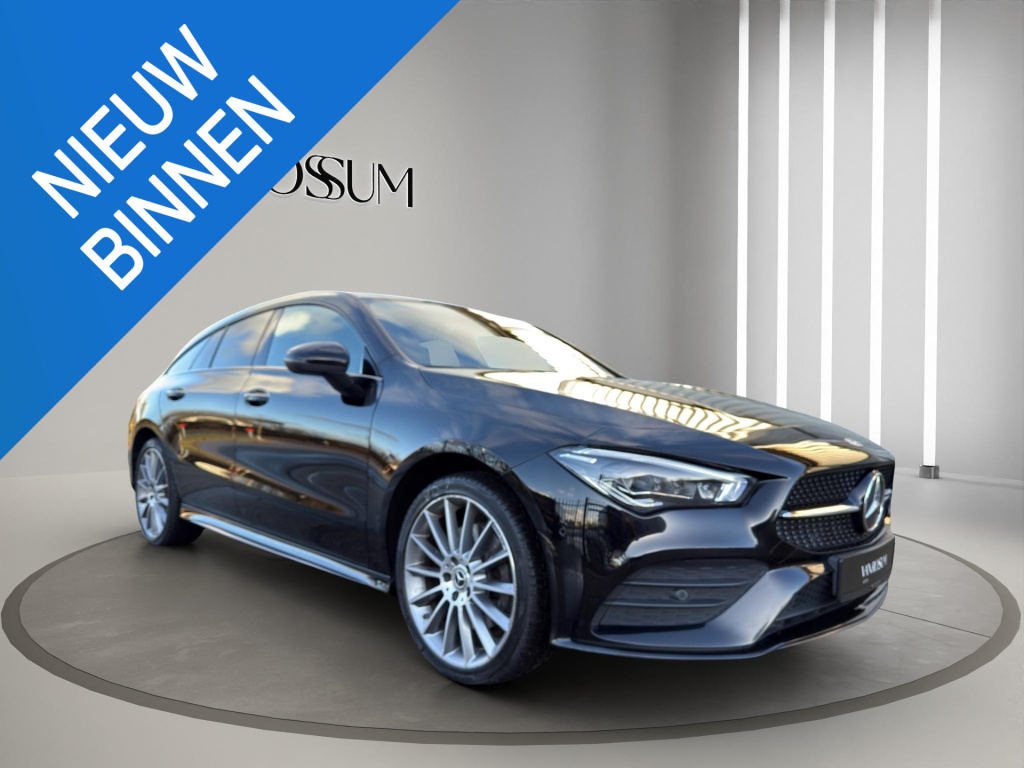 Mercedes-Benz Cla shooting brake 250 e business solution amg panoramadak | sfeer | camera | stoelverw | 19"| geheugen stoelen |