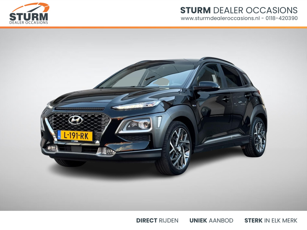 Hyundai Kona 1.6 gdi hev premium incl. trekhaak!