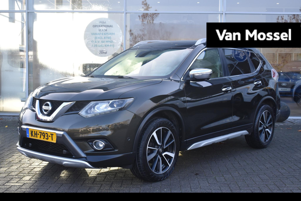 Nissan X-Trail 1.6 dig-t tekna | climate control | cruise control | panoramadak | trekhaak | 360* camera + achteruirijcamera | stoelverwarming | elektrischbedienbare kofferklep |
