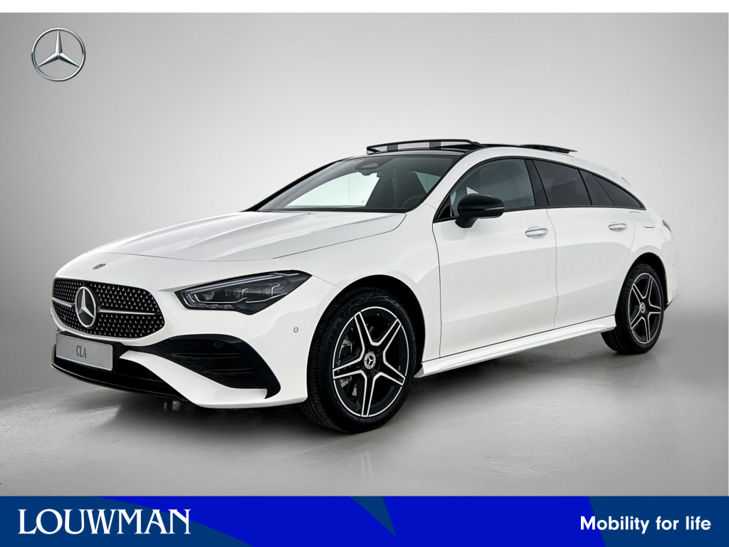 Mercedes-Benz Cla shooting brake 250 e business solution amg | nightpakket | smartphone-integratie | multibeam led | panoramaschuifdak | stoelverwarming voor | sfeerverlichting | keyless-go comfortpakket |