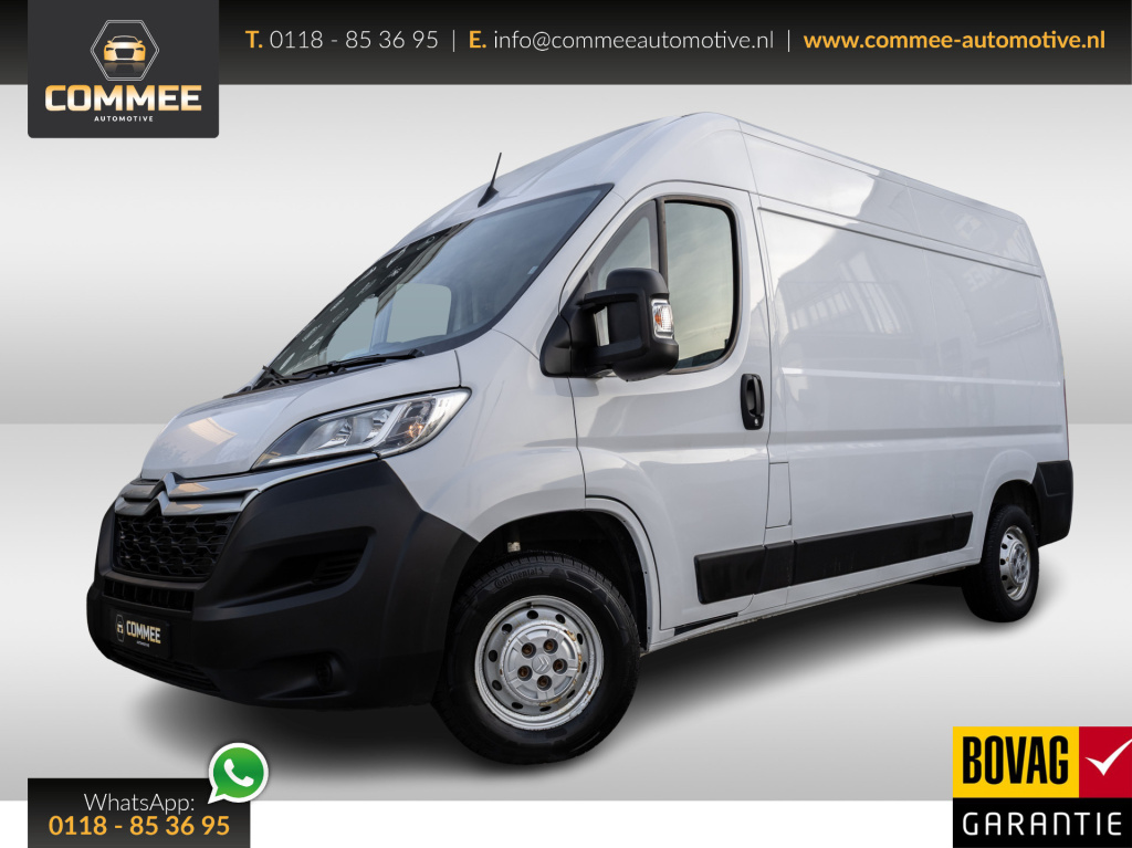 Citroen Jumper 2.2 blhdi 140pk l2h2 33 ✅nav✅cam✅stoelverw✅trekhaak✅standkachel