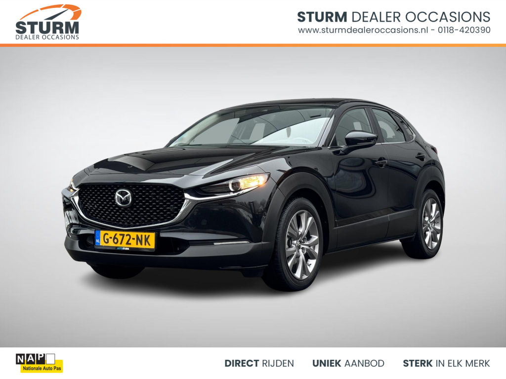 Mazda Cx-30 2.0 e-skyactiv-x m hybrid comfort 180pk nl-auto incl. trekhaak afneembaar!