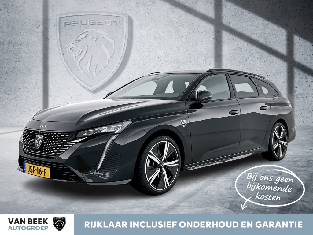 Peugeot 308 sw plug-in hybrid 180 pk automaat gt | rijklaar | stoelverwarming | elek stoelverstelling | keyless entry |