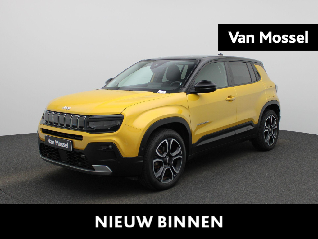 Jeep Avenger 1st edition 54 kwh | full option | apple carplay & android auto | stoelverwarming | 360 graden sensoren |  adaptieve cruise control | dodehoek detectie | keyless | led |