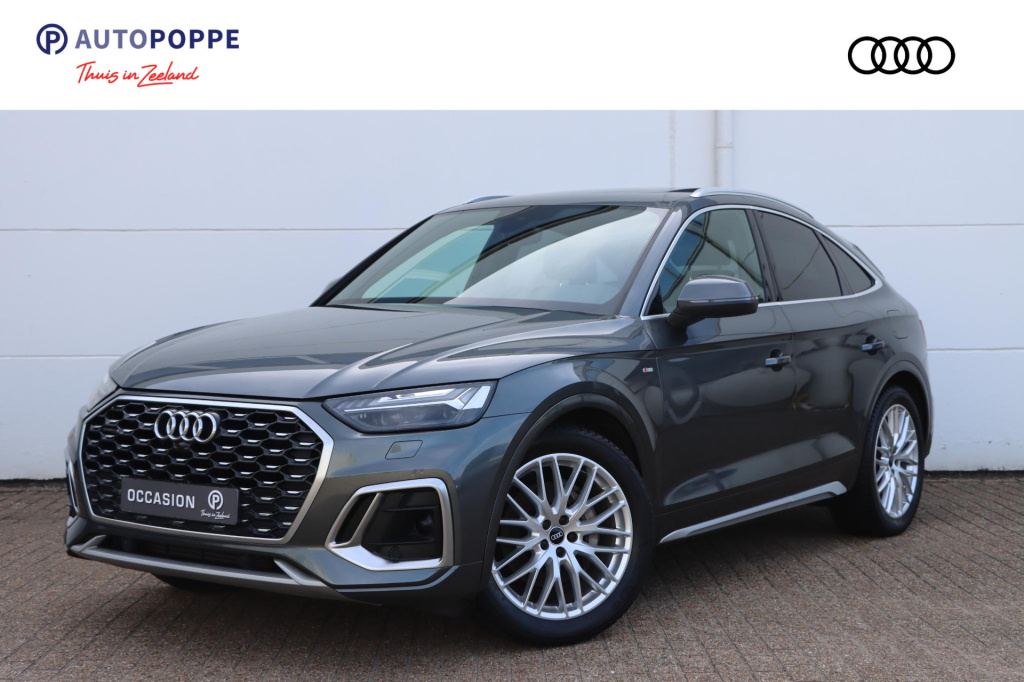Audi Q5 sportback 55 tfsi e quattro s edition competition 367pk l led matrix | pano | luchtvering