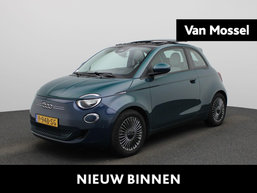 Fiat 500 icon 42 kwh | schuifdak! | automaat | navigatie | apple carplay / android auto | climate control | bluetooth | lichtmetalen velgen |