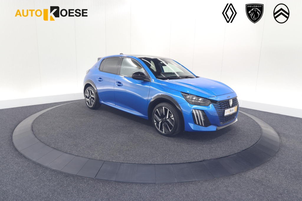 Peugeot 208 hybrid 100 e-dcs6 gt | camera | navigatie | parkeersensoren | apple carplay