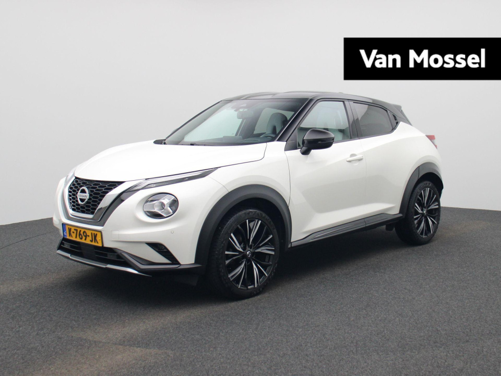 Nissan Juke 1.0 dig-t n-design | automaat | leder | bose | apple carplay / android auto | stoelverwarming | camera | navigatie | parkeersensoren | climate control | cruise control |  lichtmetalen velgen |