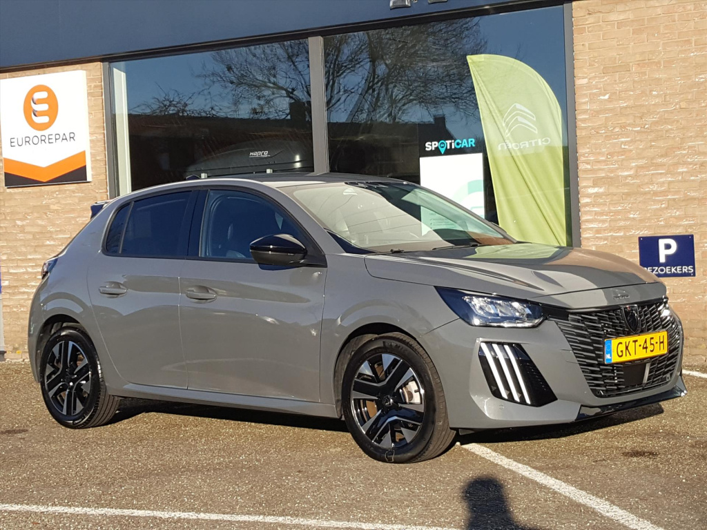 Peugeot 208 allure 1.2 mild-hybride 100pk automaat (e-dcs6) navigatie met applecarplay&androidauto | lmvelgen 17" | pack drive assist | parkeerhulp achter+camera