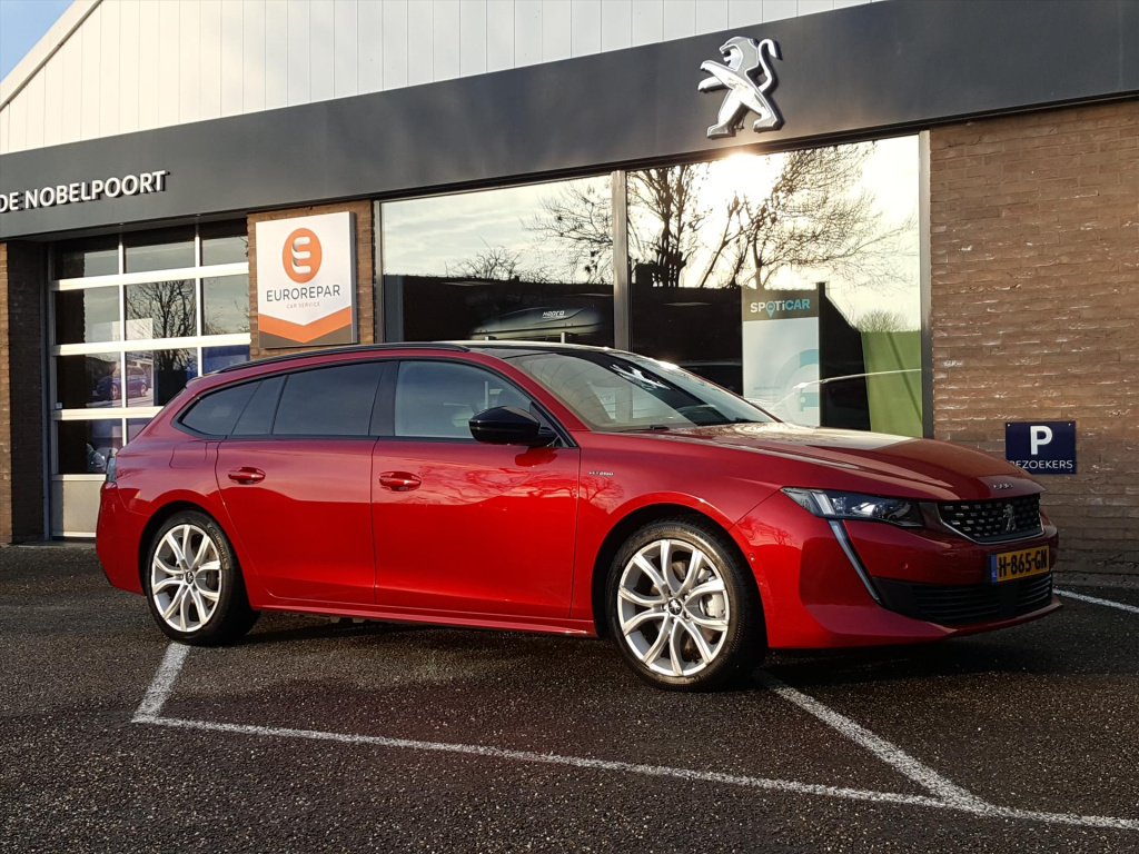 Peugeot 508 sw gt-line 1.6 plug-in hybrid 225pk e-eat8 | applecarplay & androidauto | adaptive cruise control | elektr. schuifdak |camera achter|lm-velgen