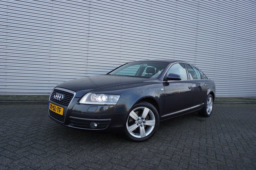 Audi A6 limousine 2.4 v6 pro line automaat - climate / stoelverw. / cruise / parkeersens. / leder / lm velgen / nap