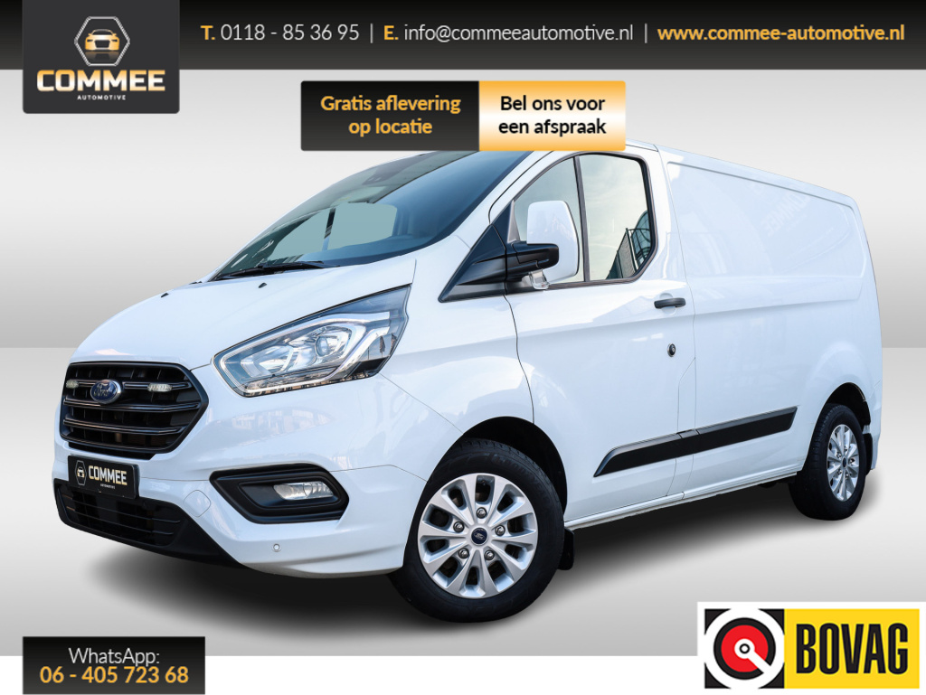 Ford Transit Custom 280 2.0 tdci l1h1 trend automaat ✅sortimo✅standkach.✅lm✅trekhaak