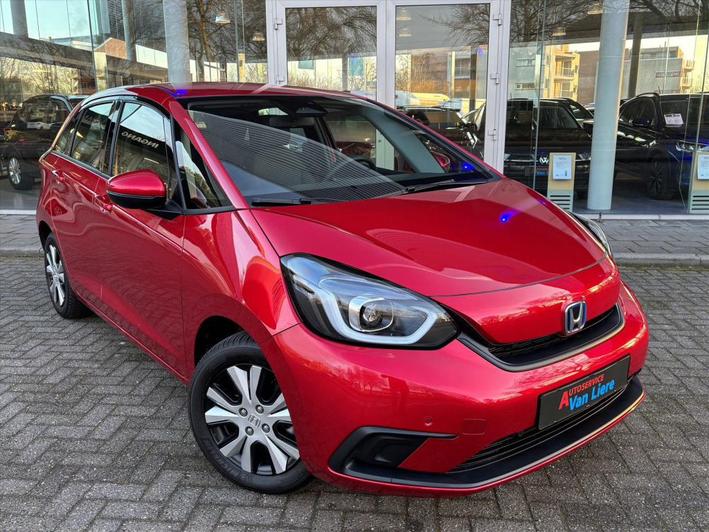 Honda Jazz 1.5 i-mmd 109pk hybrid cvt elegance| adapt cruise| carplay| unieke km stand| rijklaarprijs incl 1jaar bovag garantie