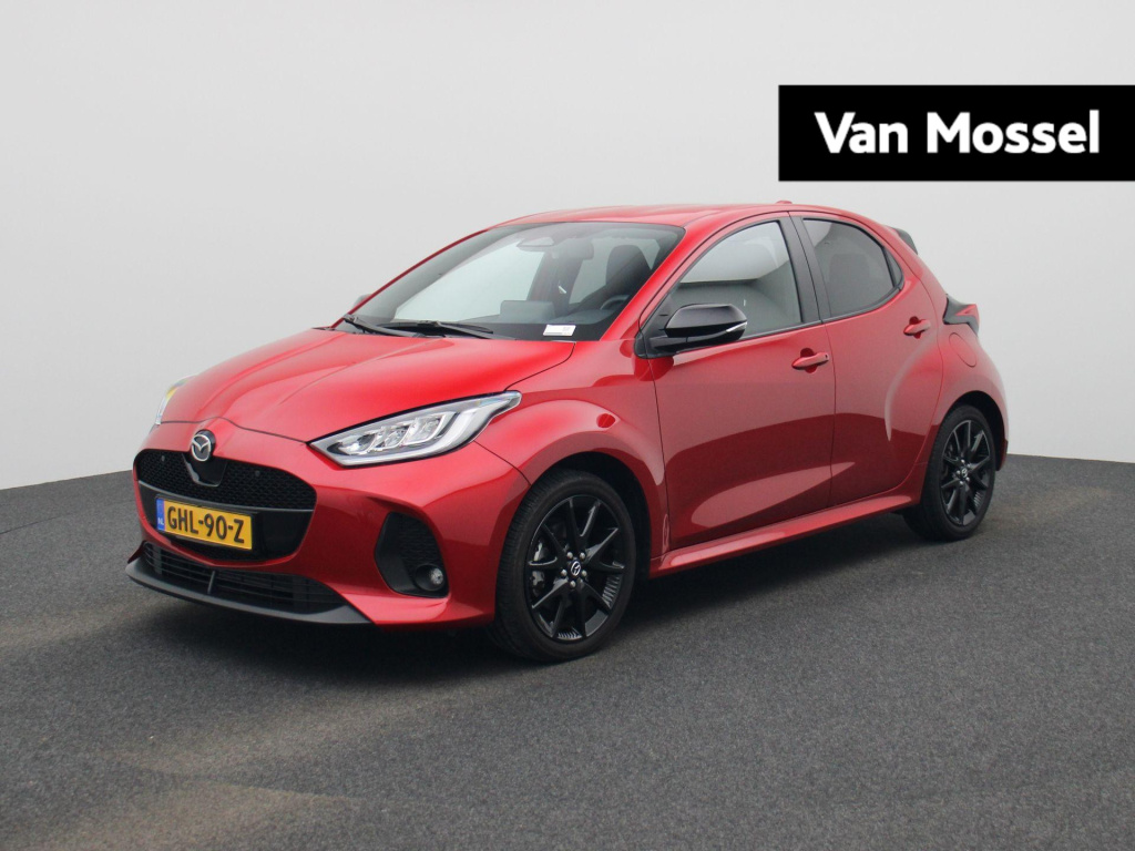 Mazda 2 Hybrid 1.5 homura | automaat | stoelverwarming | camera | parkeersensoren | apple carplay/ android auto | half leder | voorstoelen | lmv | climate control