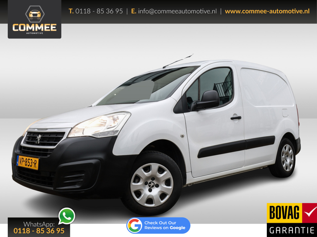 Peugeot Partner 120 1.6 hdi 75 l1 xr 3 zits ac i trekhaak i dealer onderhouden