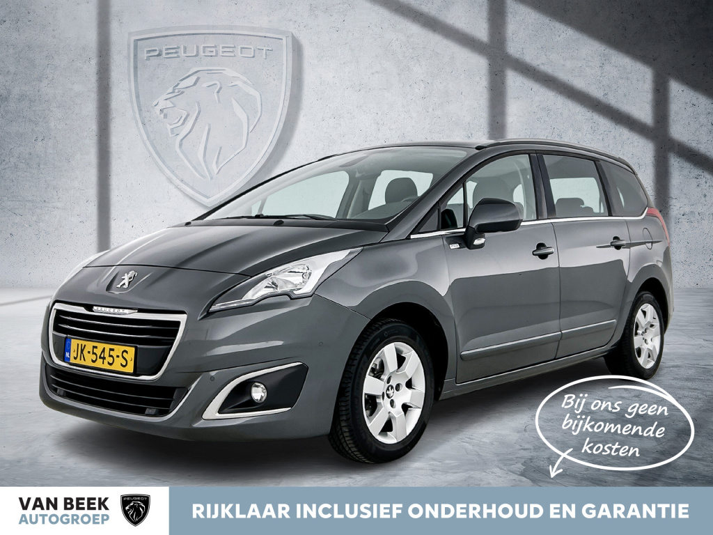Peugeot 5008 130 pk style 7 persoons | rijklaar | trekhaak | panoramadak | achteruitrijcamera | climate control | 7 zitplaatsen