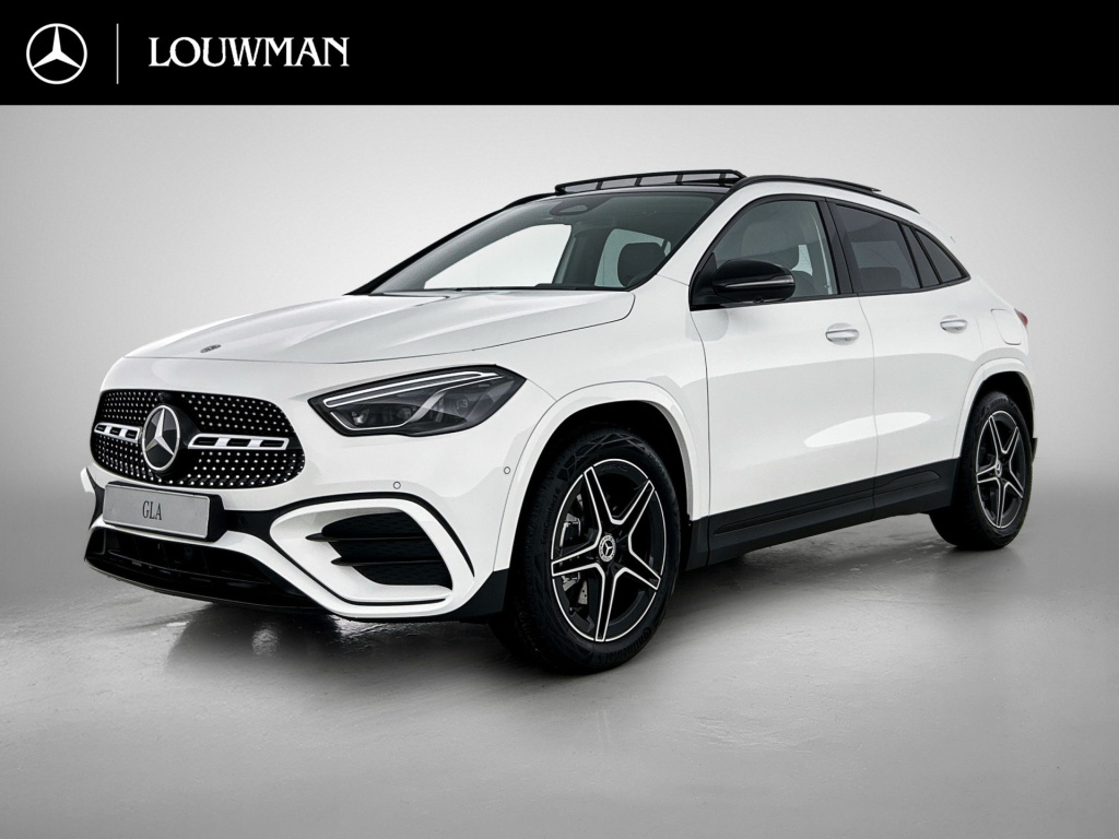 Mercedes-Benz Gla-klasse 180 business solution amg | premium plus pakket | trekhaak | nightpakket | guard 360 ° vehicle protection plus | smartphone integratie | head-up display | 360°-camera | multibeam led | augmented reality navigatie |