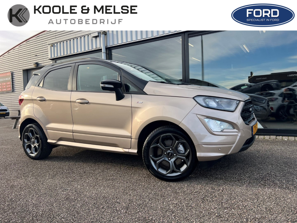 Ford Ecosport 1.0 ecoboost 125pk automaat st-line , voorruitverwarming , stoel en stuur verwarming