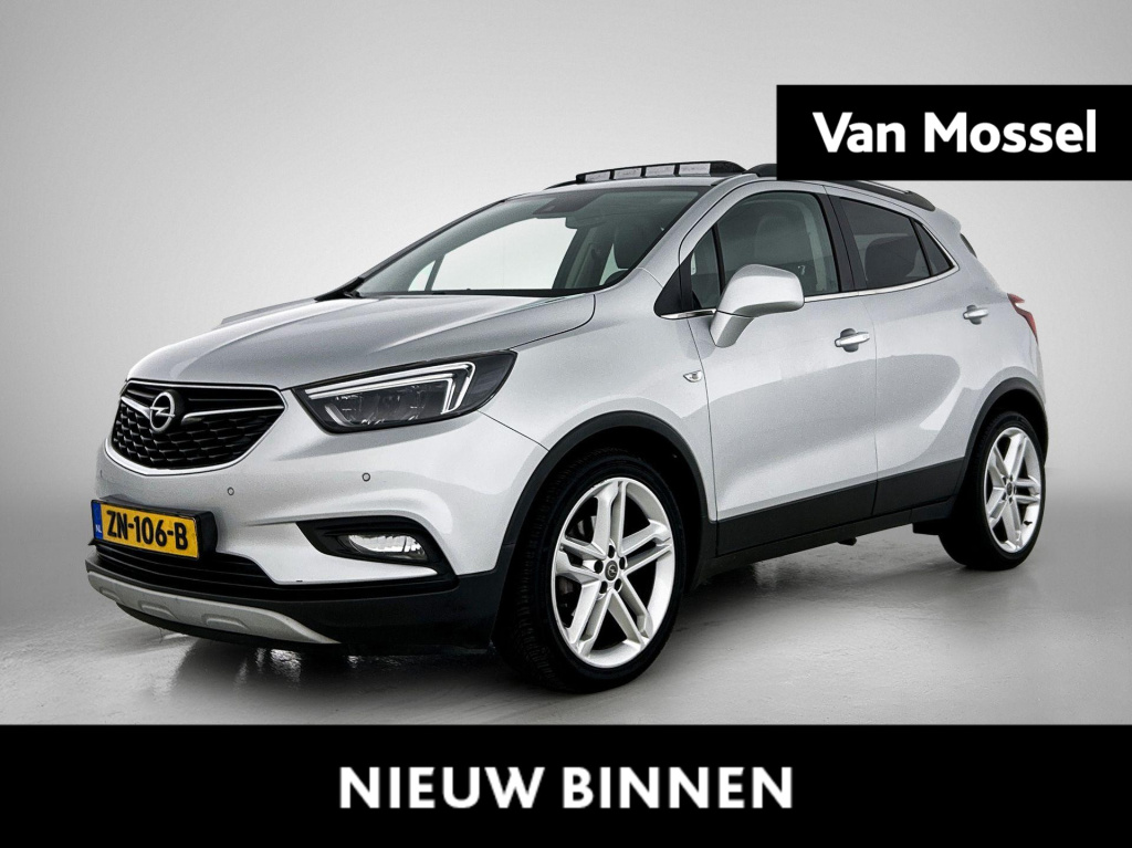 Opel Mokka 1.4 turbo black edition | lederen bekleding | camera | schuif- kantel-dak | navi
