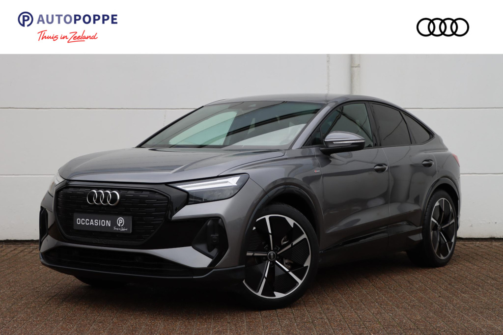 Audi Q4 E-tron sportback 40 s edition 77 kwh 204pk soh | soh 95%