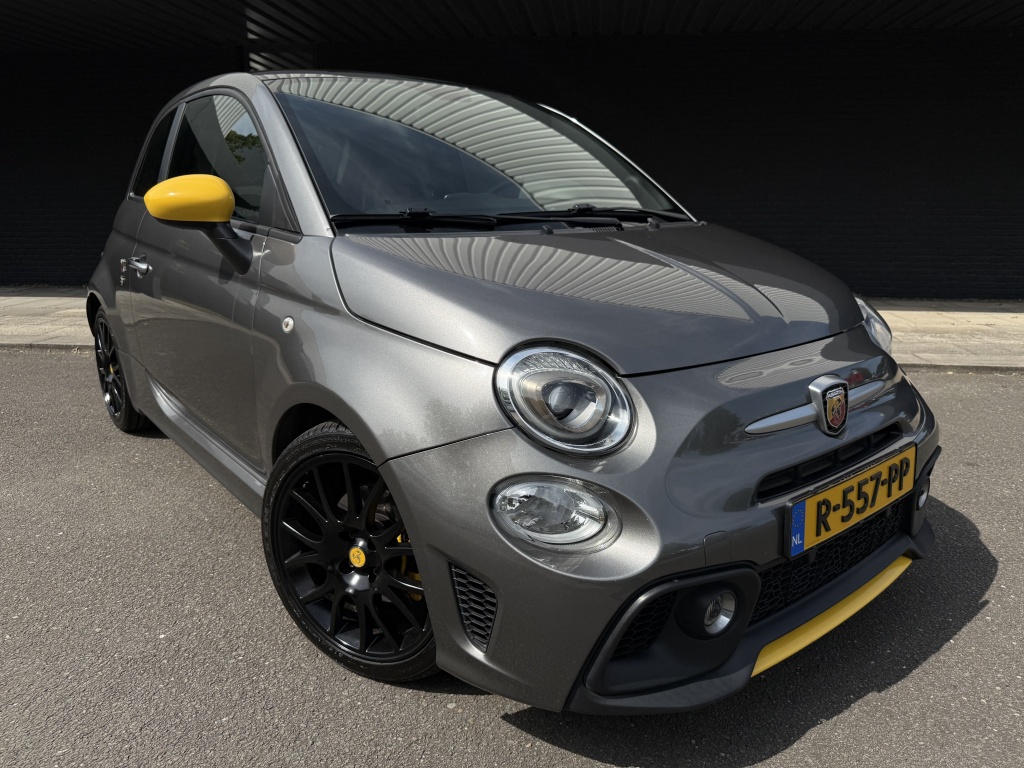 Fiat 500 1.4 t-j ab 595 pista // sabelt carbon stoelen //
