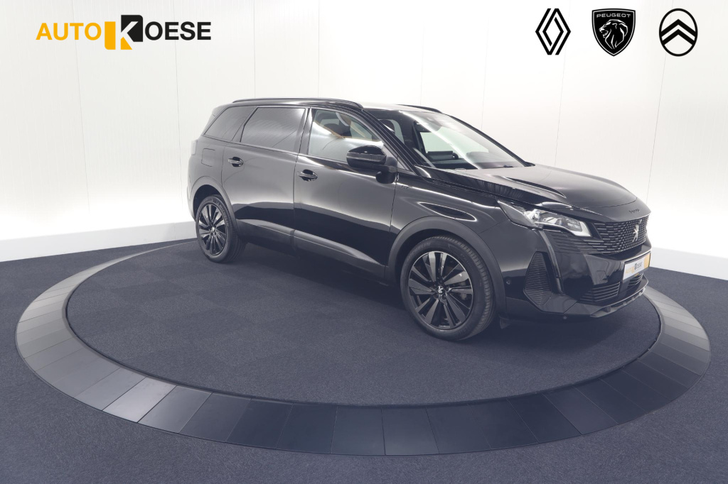 Peugeot 5008 1.6 puretech 180 gt pack business | leer-pakket €3.324 | camera | dodehoekdetectie | elektrische kofferklep