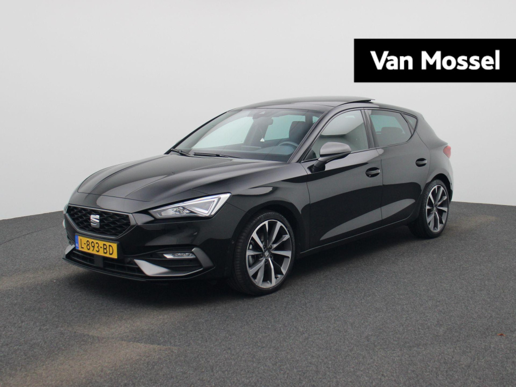Seat Leon 1.5 etsi fr launch edition | automaat | panorama dak | elektrisch verstelbare stoelen | stoel/stuur verwarming | climate control | lmv | parkeer sensoren | navigatie | dab |