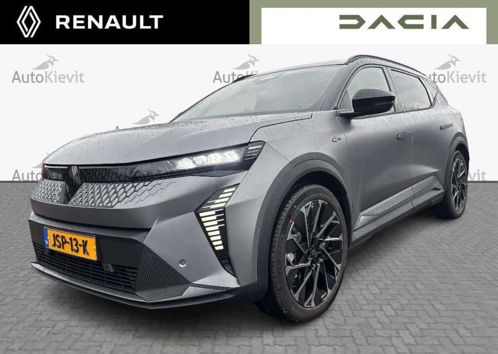 Renault Scenic e-tech ev87 long range esprit alpine - zwarte vloerbekleding esprit alpine / pack light & sound / two-tone kleurstelling