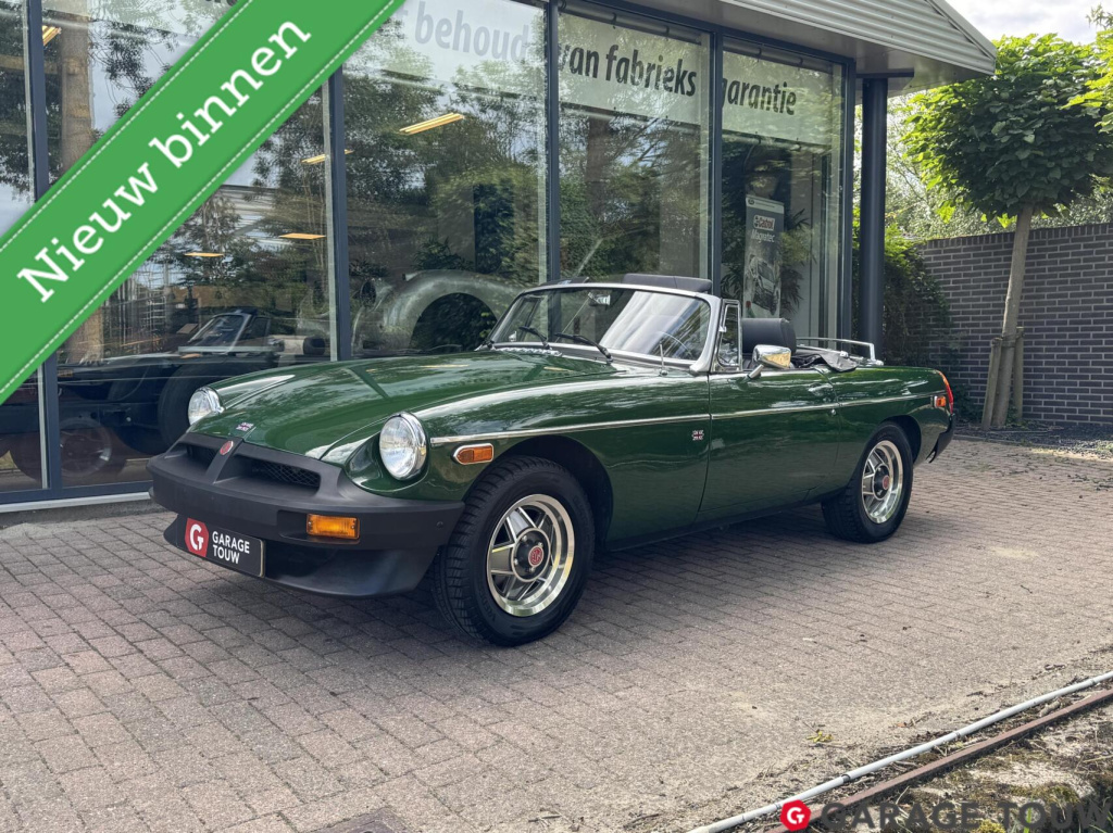 MG B 1.8 roadster overdrive, zeer netjes!