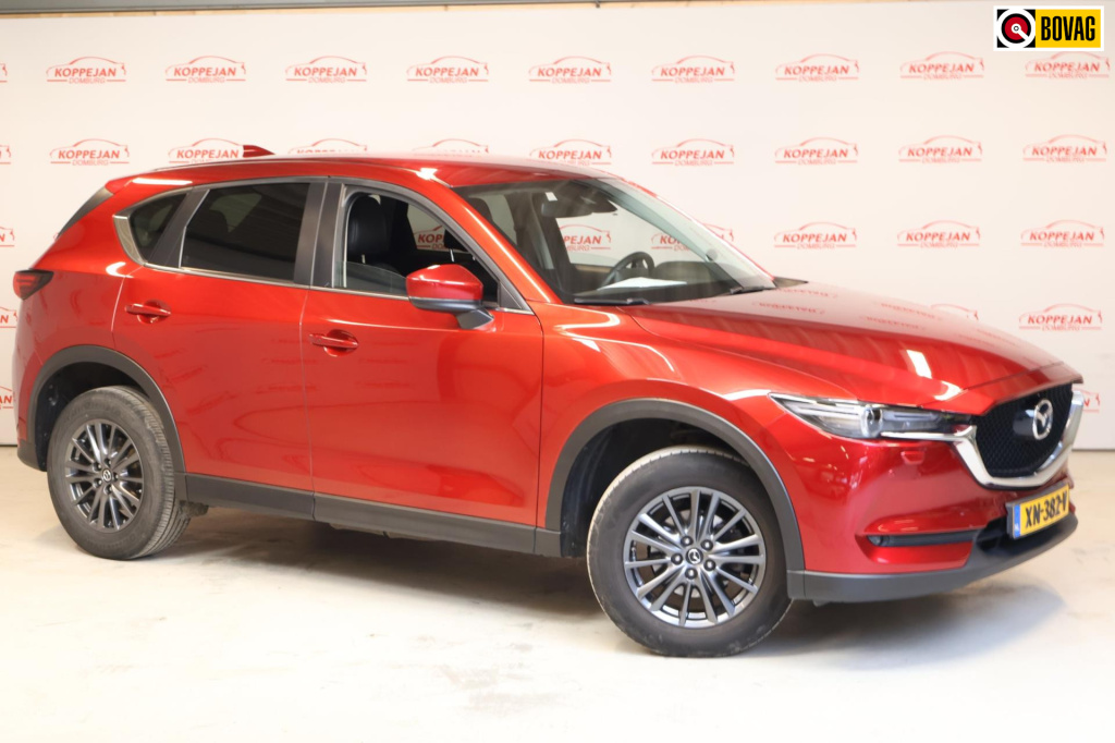 Mazda Cx-5 2.0 skyactiv-g 165 business comfort nl auto, carplay, stoel+stuurverw, leder,