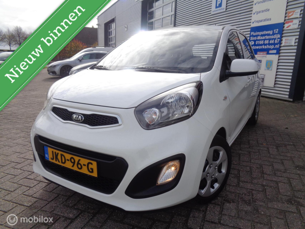 Kia Picanto 1.0 cvvt ecoline/airco/stuurbekr/5 deurs/cv/nette auto