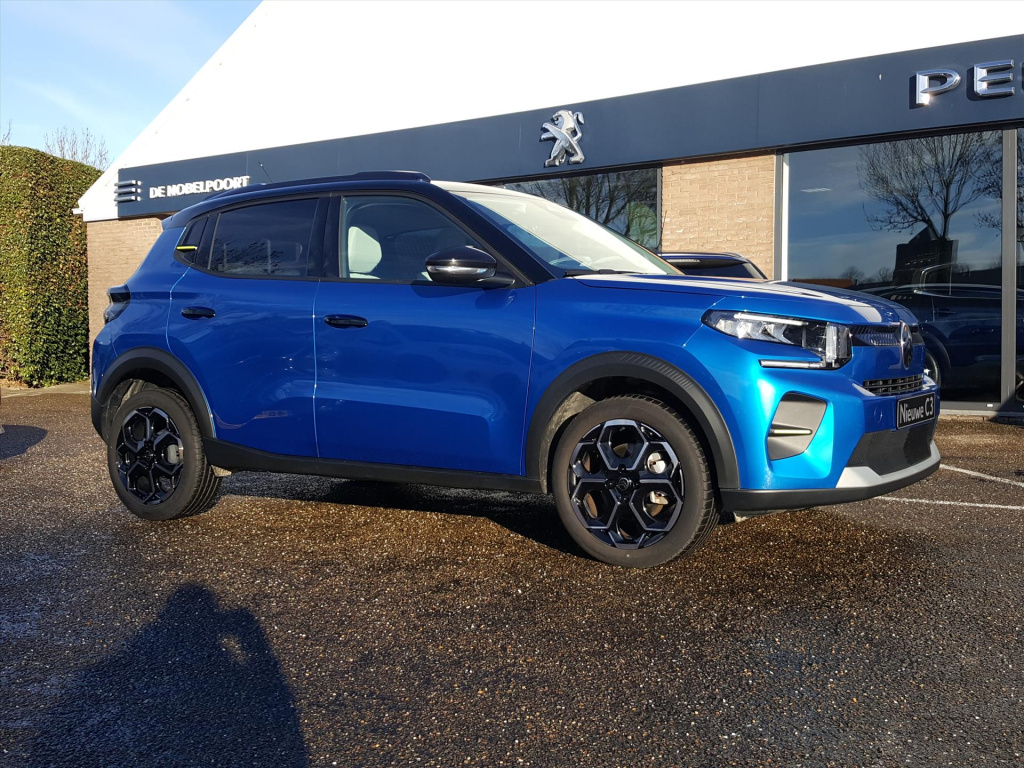 Citroen C3 new 1.2 100pk max zwart-dak apple carplay & android auto | navigatie | achteruitrijcamera | cruise & climate control | parkeersensoren | lmv 17inch