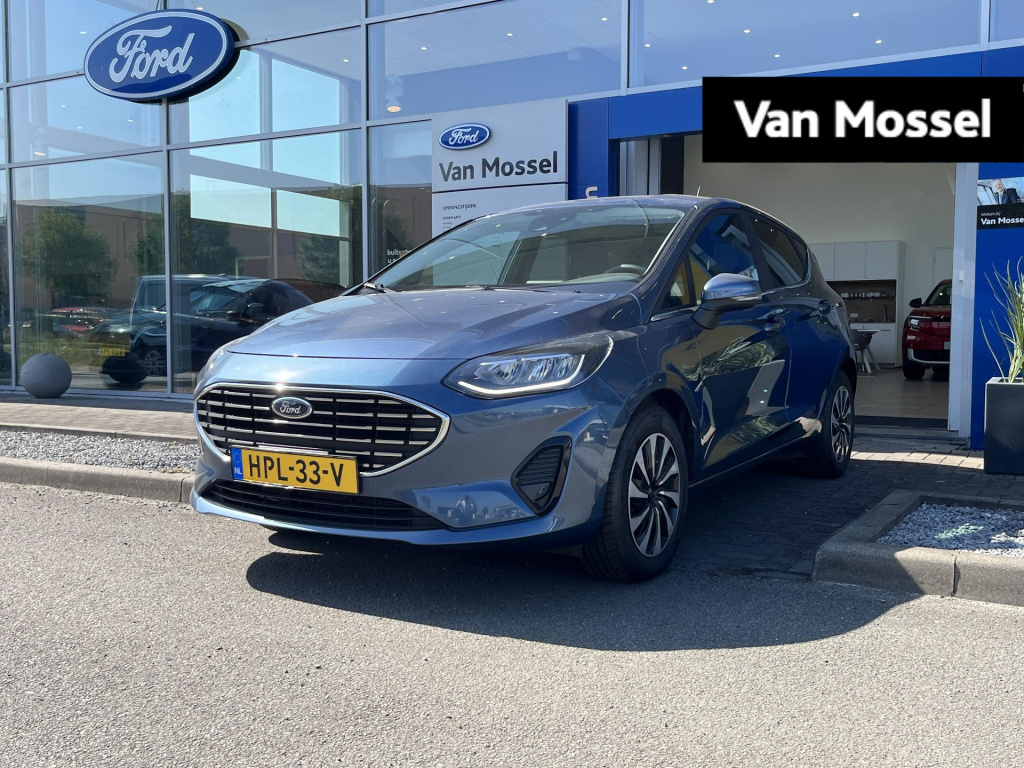 Ford Fiesta 1.0 ecoboost hybrid titanium | climate control | cruise control | parkeersensoren achter | winterpakket | apple carplay/android auto |