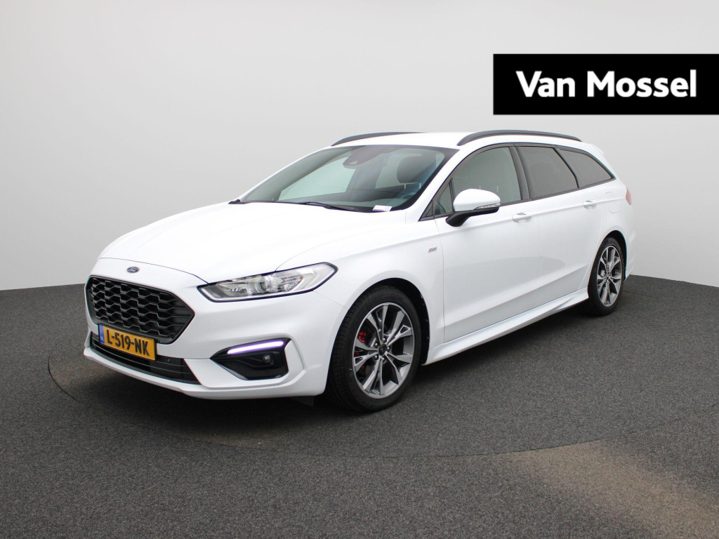 Ford Mondeo wagon 2.0 ivct hev st-line | automaat | navigatie | apple carplay / android auto | stoelverwarming | half-leder | voorruit verwarming | climate control | keyless | lichtmetalen velgen |