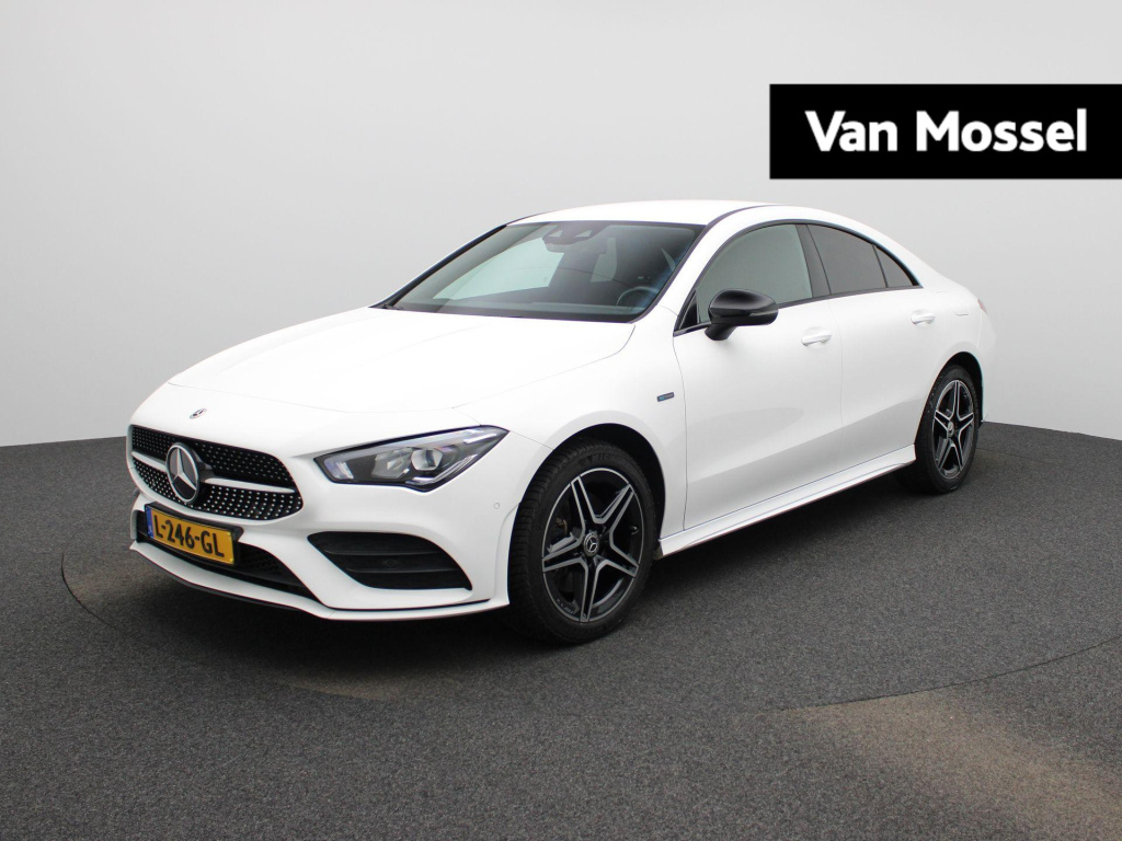 Mercedes-Benz Cla 250 e business solution amg limited | automaat | lmv | virtual cockpit | sfeer verlichting | parkeer sensoren | camera | navigatie | climate control | stoel verwarming | dab | cruise control