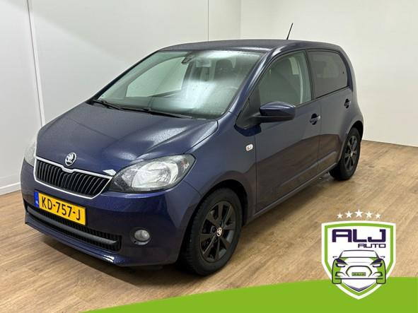 Skoda Citigo occasion 1.0 greentech fresh | blauw | tweedehands skoda citigo | cruisecontrol | aux audio | airco
