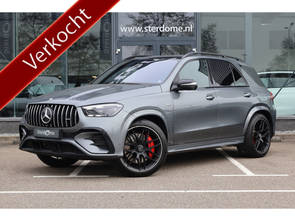Mercedes-Benz Gle amg 53 hybrid 4matic+ premium plus l panoramadak l trekhaak l softclose l 360 gr camera l burmester l mbux l memory l i nightpakket i massage i sfeerverlichting i